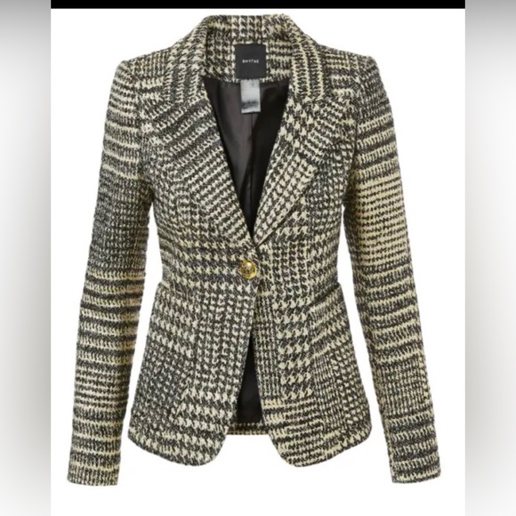 Smythe Jackets & Blazers - SOLD Smythe Hutton Blazer 2 duchess gold black lurex